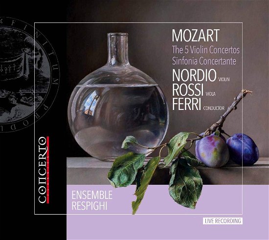 Die 5 Violinkonzerte - Nordio / Rossi / Ferri / Ensemble Respighi - Musiikki - Concerto Classics - 8012665210023 - sunnuntai 6. joulukuuta 2020