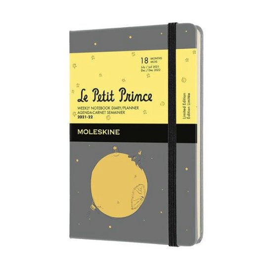 Cover for Moleskine · Moleskine Ltd. Ed. Petit Prince 2022 18-Month Weekly Pocket Hardcover Notebook: Slate Grey (Book) (2021)