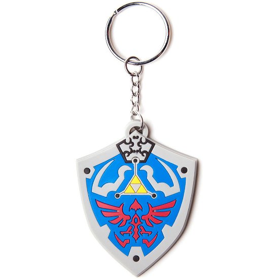 Zelda - Hyrulian Crest Rubber Keychain - Nintendo - Merchandise - DIFUZED - 8717973322023 - February 7, 2019