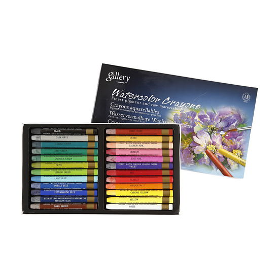 Watercolor (24 Pcs.) - Gallery - Fanituote - Mungyo - 8804819012023 - 