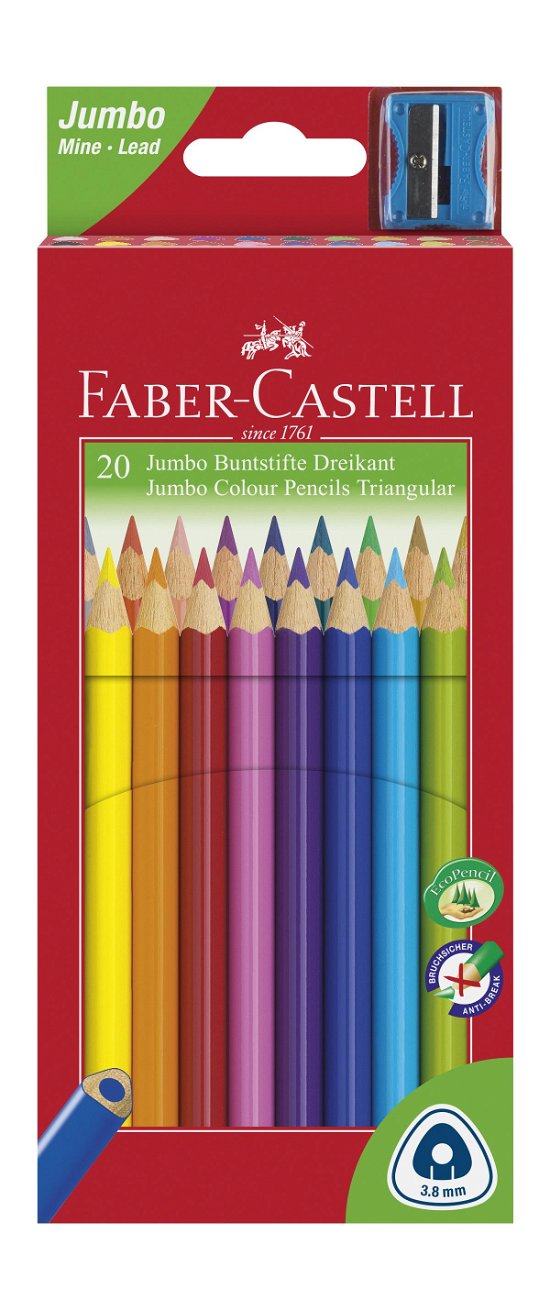 Cover for Faber-castell · Cp Junior Triangular Box (20 Pcs) (116520) (Toys)