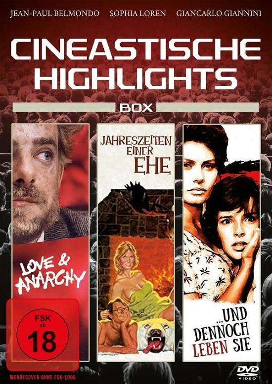 Cover for Belmondo · Loren - Giannini - Cineastische Highlights (DVD)