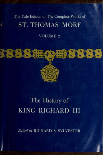 Cover for Thomas More · The Yale Edition of the Complete Works of St. Thomas More: Volume 8, Parts I-III, The Confutation of Tyndale's Answer - The Yale Edition of The Complete Works of St. Thomas More (Hardcover Book) [Yale edition] (1973)