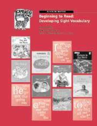 Beginning to Read: Black Line Masters for Developing Sight Vocabulary American English Edition - Cambridge Reading - Kate Ruttle - Books - Cambridge University Press - 9780521784023 - April 2, 2001