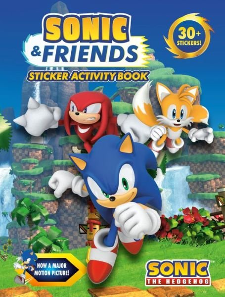 Cover for Penguin Young Readers Licenses · Sonic and Friends Sticker Activity Book (Bok) (2019)