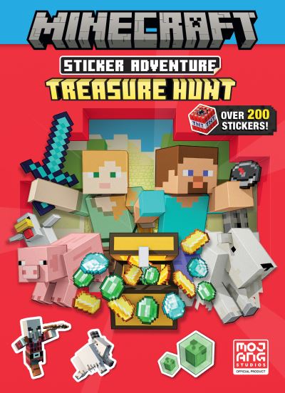 Cover for Random House · Minecraft Sticker Adventure (Book) (2023)