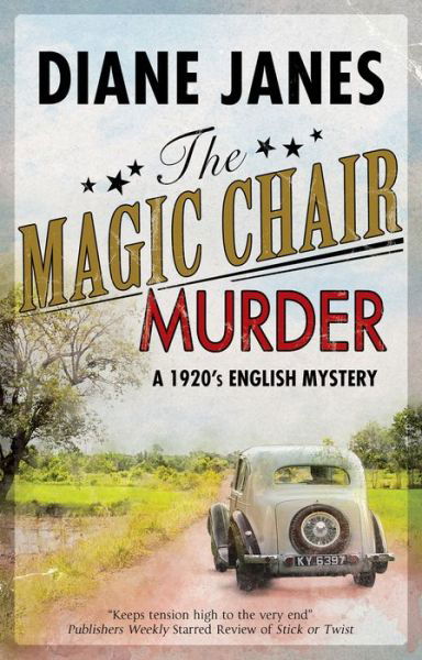 Cover for Diane Janes · The Magic Chair Murder - A Black &amp; Dod Mystery (Hardcover bog) [Main - Large Print edition] (2018)