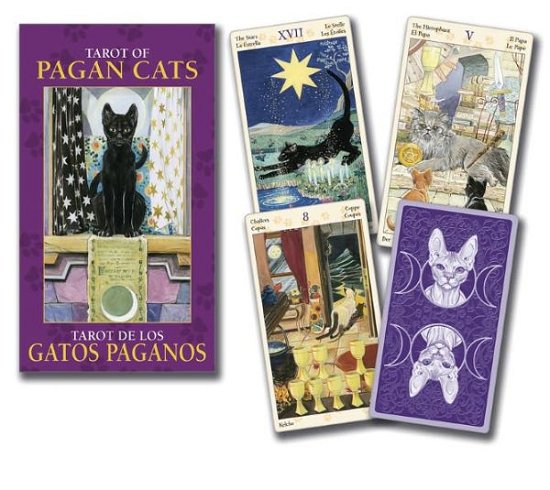 Cover for Lo Scarabeo · Tarot of Pagan Cats Mini Deck (Flashcards) [Tcr Crds M edition] (2012)