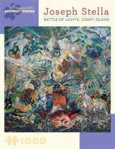 Cover for Pomegranate · Joseph Stella Battle of Lights Coney Island 1000-Piece Jigsaw Puzzle (MERCH) (2010)