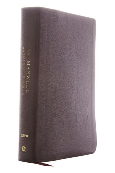 Cover for Thomas Nelson · NIV, Maxwell Leadership Bible, 3rd Edition, Leathersoft, Black, Comfort Print : Holy Bible, New International Version (Kunstlederbuch) (2019)