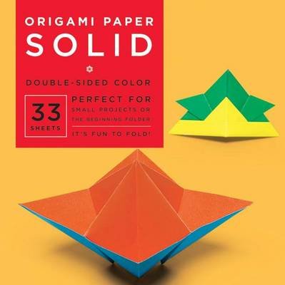 Origami Paper - Solid Colors - 6 3/4" - 33 Sheets: Tuttle Origami Paper: High-Quality Origami Sheets Printed with 8 Different Colors: Instructions for 6 Projects Included - Tuttle Publishing - Boeken - Tuttle Publishing - 9780804838023 - 15 mei 2006