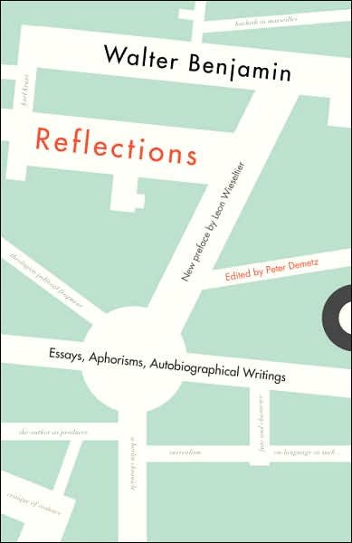 Cover for Walter Benjamin · Reflections (Pocketbok) (2000)