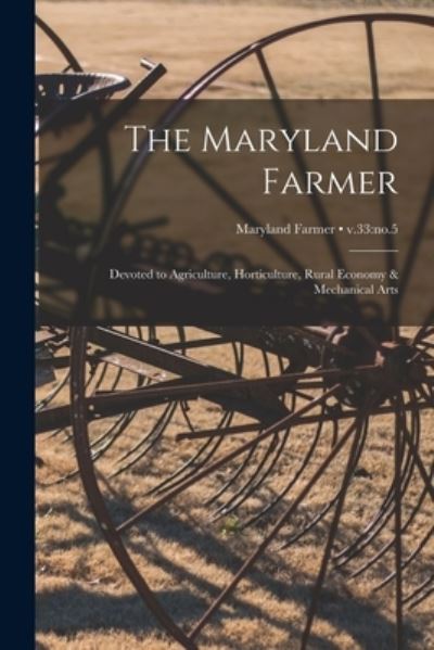 Cover for Anonymous · The Maryland Farmer (Paperback Book) (2021)