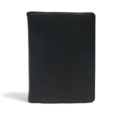 Cover for Holman Bible Publishers · KJV Study Bible, Full-Color, Black Premium Leather, Indexed (Leather Book) (2020)