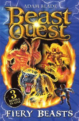 Cover for Adam Blade · Beast Quest bind-up: Fiery Beasts (Pocketbok) (2025)