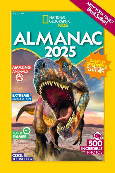 National Geographic Kids Almanac 2025 - National Geographic Kids - Bøger - Disney Publishing Worldwide - 9781426376023 - 7. maj 2024