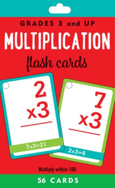 Cover for Peter Pauper Press · Multiplication Flash Cards (SPILLEKORT) (2021)