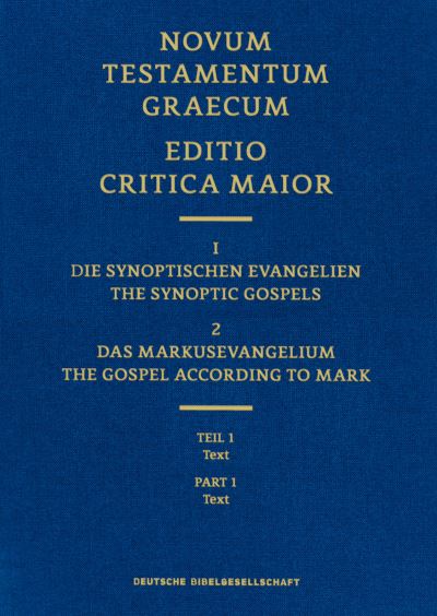 Cover for Hendrickson Publishers · Gospel of Mark, Editio Critica Maior 2.1, The (Hardcover Book) (2022)