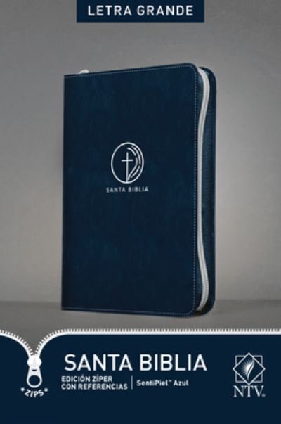 Cover for Tyndale · Santa Biblia NTV, Edición Zíper con Referencias, Letra Grande (Book) (2023)
