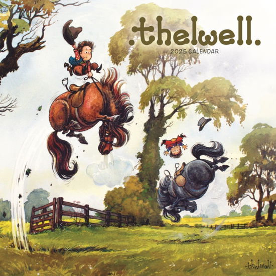 Cover for Carousel Calendars · Thelwell Wiro Wall Calendar 2025 (Paperback Book) (2024)