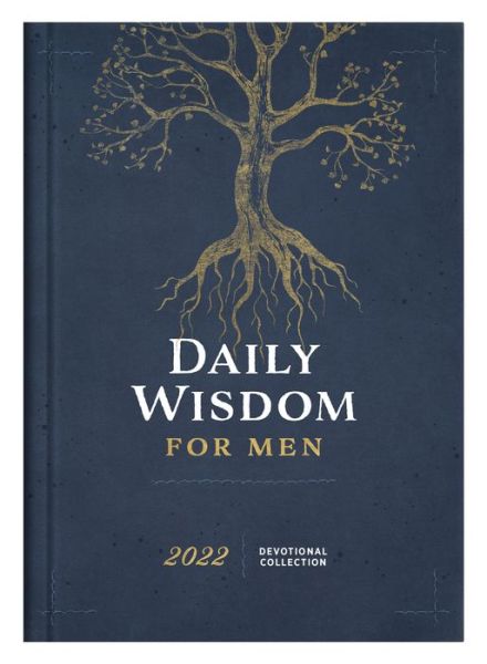 Cover for Compiled by Barbour Staff · Daily Wisdom for Men 2022 Devotional Collection (Inbunden Bok) (2021)