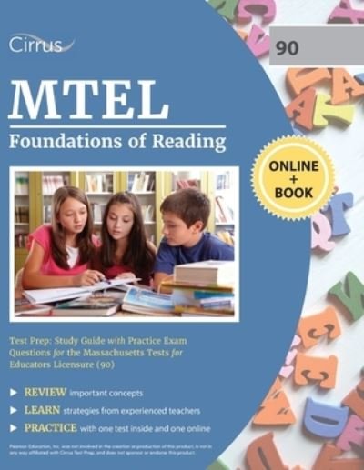 Cover for Cox · MTEL Foundations of Reading Test Prep: Study Guide with Practice Exam Questions for the Massachusetts Tests for Educators Licensure (90) (Paperback Bog) (2021)
