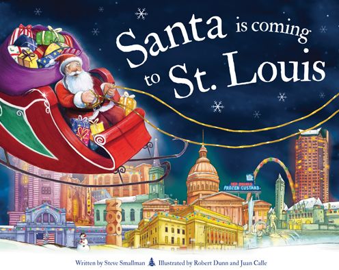 Cover for Steve Smallman · Santa is Coming to St. Louis (Hardcover Book) (2019)