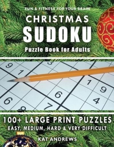 Cover for Puzzle Books Plus · CHRISTMAS SUDOKU Puzzle Book for Adults (Paperback Bog) (2018)