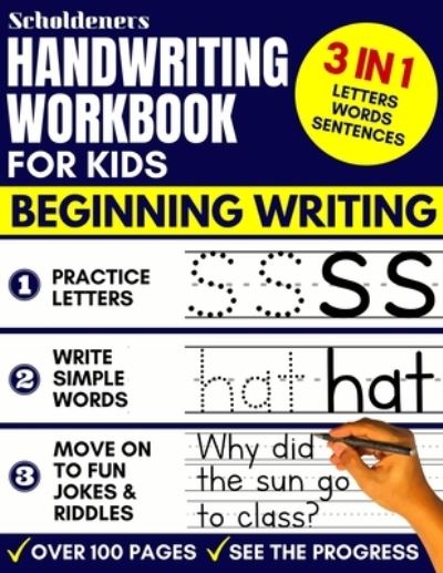 Cover for Scholdeners · Handwriting Workbook for Kids (Pocketbok) (2019)