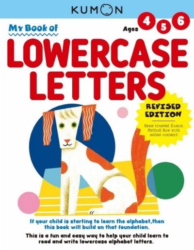 My Book of Lowercase Letters - Kumon - Books - Kumon Publishing North America, Inc - 9781953845023 - May 15, 2021