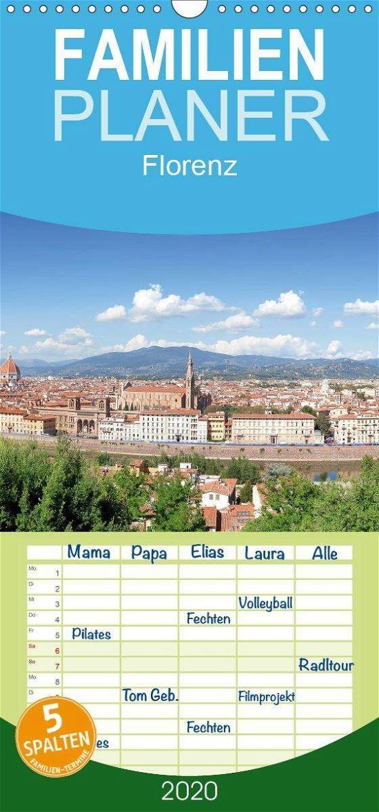 Cover for Gann · Florenz - Familienplaner hoch (Wan (Book)