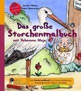 Cover for Oblasser · Das große Storchenmalbuch mit (Book)