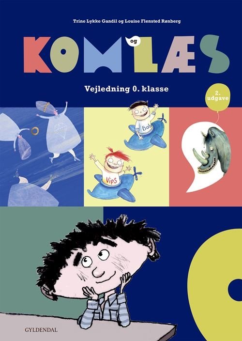 Louise Flensted Rønberg; Trine Lykke Gandil · Kom og læs: Kom og læs. Vejledning 0. klasse (Spiral Book) [2nd edition] (2024)