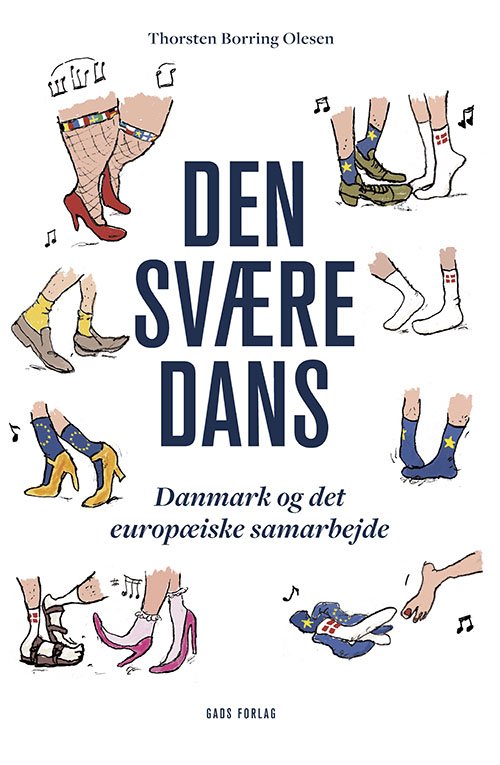 Cover for Thorsten Borring Olesen · Den svære dans (Indbundet Bog) [1. udgave] (2022)