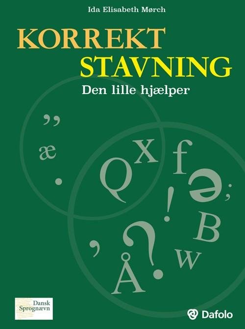 Cover for Ida Elisabeth Mørch · Korrekt stavning. Den lille hjælper (Paperback Book) [1st edition] (2016)