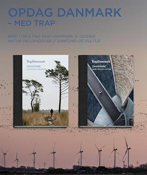 Cover for Trap Danmark · Trap Danmark: Danmark – natur og landskab + kultur og samfund (sampak) (Hardcover Book) [1er édition] (2022)