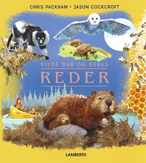 Cover for Chris Packham · Vilde dyr og deres ...: Vilde dyr og deres reder (Inbunden Bok) [1:a utgåva] (2021)