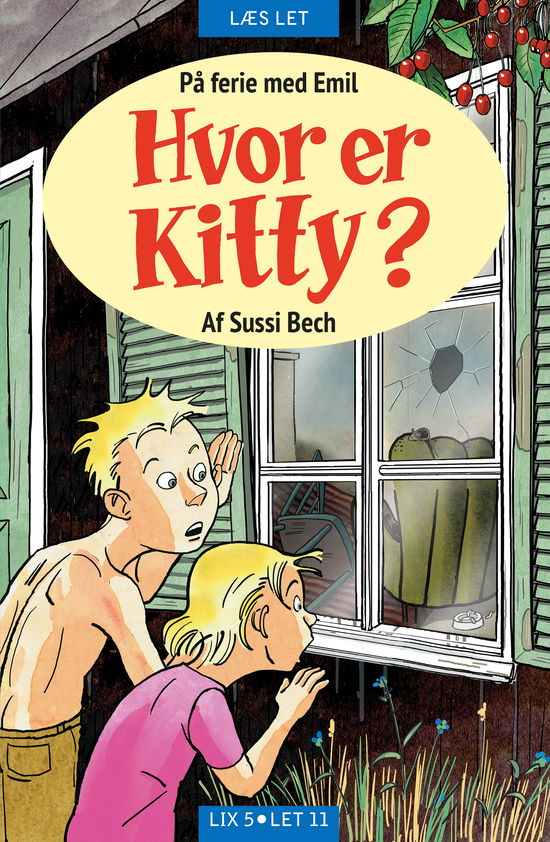 Cover for Sussi Bech · Hvor er Kitty? (Innbunden bok) [1. utgave] (2017)