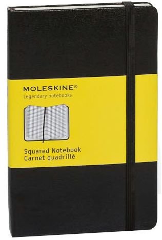 Moleskine Pocket Squared Hardcover Notebook Black - Moleskine Classic - Moleskine - Books - Moleskine srl - 9788883701023 - March 1, 2003