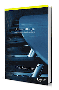 Cover for Carl Svernlöv · Bolagsrättsliga FAQ (Board book) (2013)