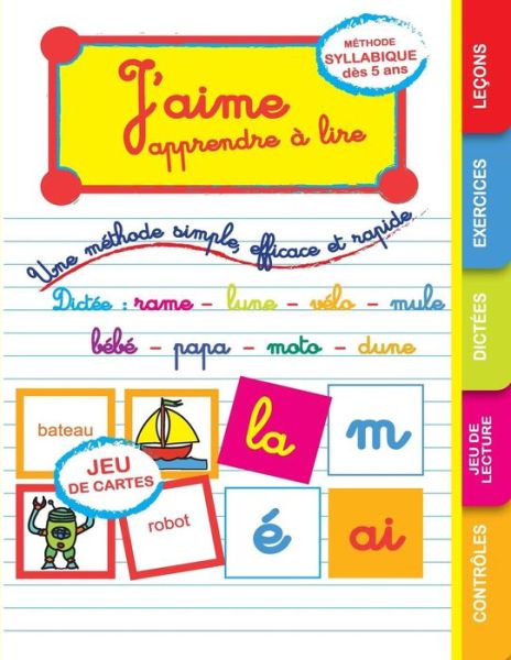 Cover for Sara Biesiada · J'Aime Apprendre Lire (Paperback Book) (2017)