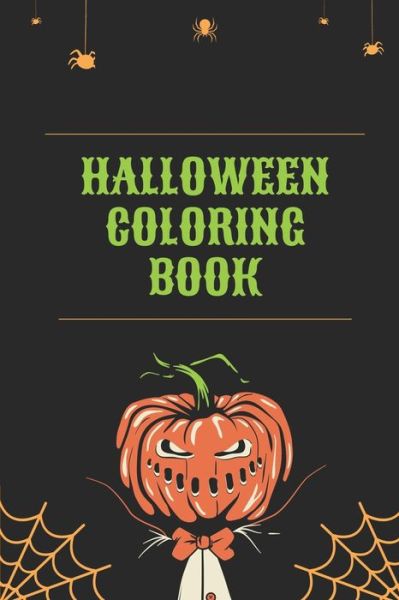 Cover for Halloween Books · Halloween Coloring Book (Paperback Book) (2021)