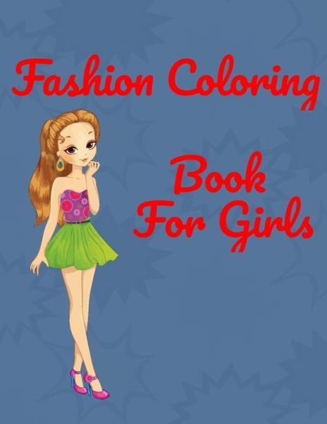 Cover for Afrajur Siam · Fashion Coloring Book for girls (Taschenbuch) (2020)