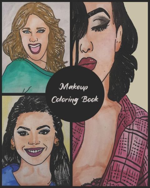 Cover for Glamorous Books · Makeup Coloring Book (Paperback Book) (2020)