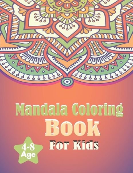Cover for Penart Mandala Coloring · Mandala Coloring Book for Kids 4-8 Age (Paperback Book) (2020)