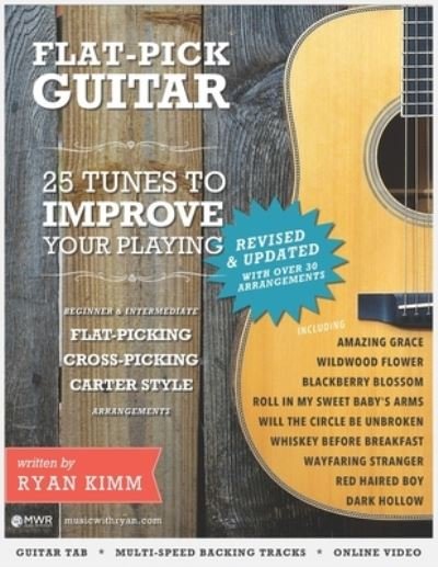 Cover for Ryan A Kimm · 25 Tunes To Improve Your Playing (Paperback Bog) (2020)