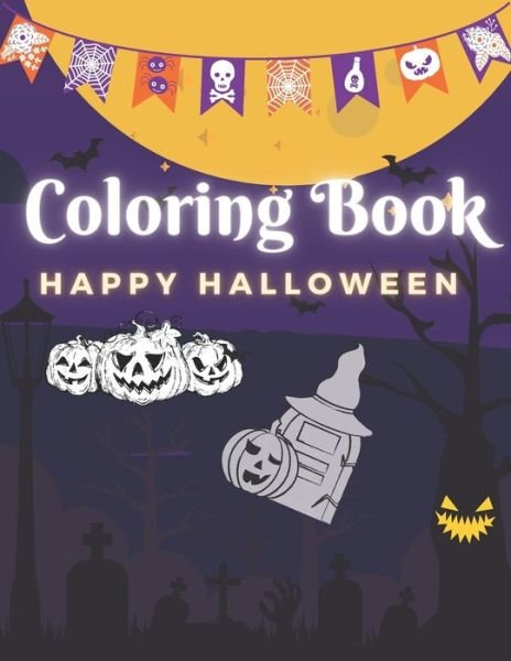 Cover for Botebbok Edition · Coloring Book - Happy Halloween (Paperback Book) (2020)