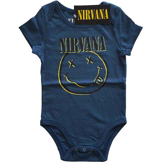 Cover for Nirvana · Nirvana Kids Baby Grow: Inverse Happy Face (Kläder)