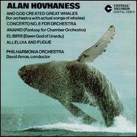 Cover for Alan Hovhaness · Alleluia &amp; Fugue (CD) (1993)
