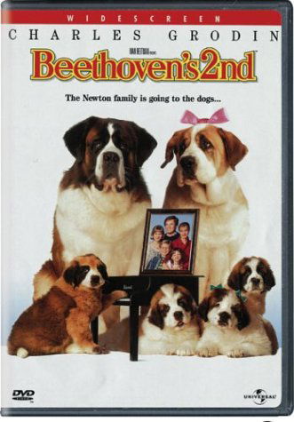 Cover for Beethoven's 2nd (DVD) [Widescreen edition] (1998)